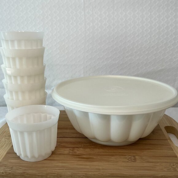 19pc Vintage Tupperware Jello Mold set - Picture 3 of 4